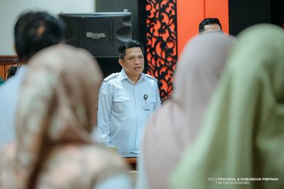 Sosialisasi Pelaksanaan Pemilihan Kepala Desa Serentak Tahun 2026 dan Penandatanganan kesepakatan FORKOPIMDA untuk menjamin pelaksanaan Pilkades yang Kondusif