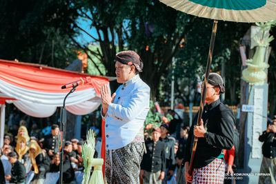 Upacara Pisowanan Agung dalam rangka Hari Jadi ke-201 Kabupaten Wonosobo