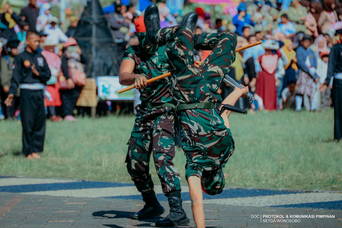 Upacara Pisowanan Agung dalam rangka Hari Jadi ke-201 Kabupaten Wonosobo
