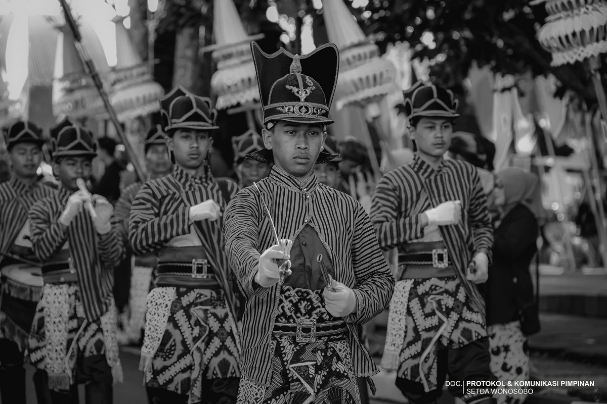 Upacara Pisowanan Agung dalam rangka Hari Jadi ke-201 Kabupaten Wonosobo