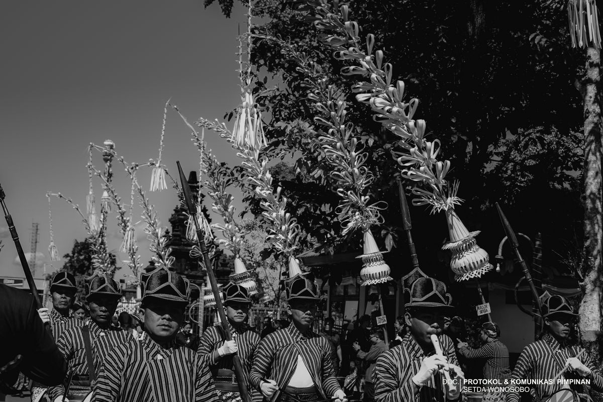 Upacara Pisowanan Agung dalam rangka Hari Jadi ke-201 Kabupaten Wonosobo