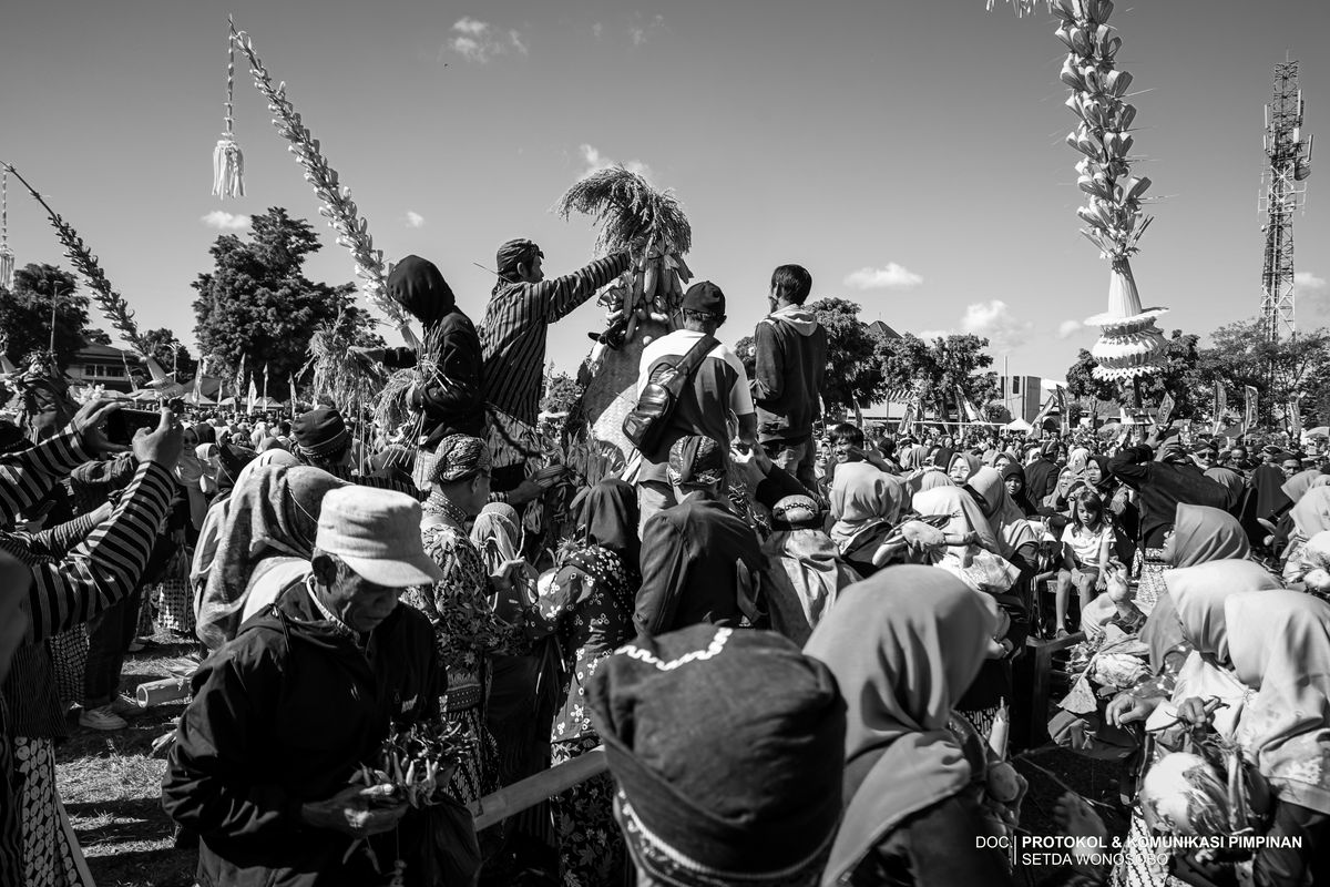 Upacara Pisowanan Agung dalam rangka Hari Jadi ke-201 Kabupaten Wonosobo