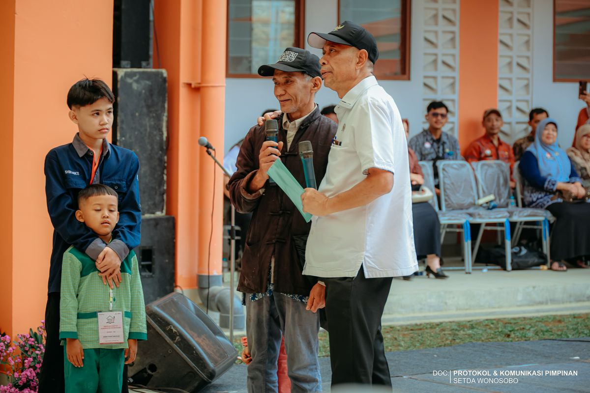 Seremoni MPLS Sekolah Rakyat Terintegrasi 1 Kabupaten Wonosobo
