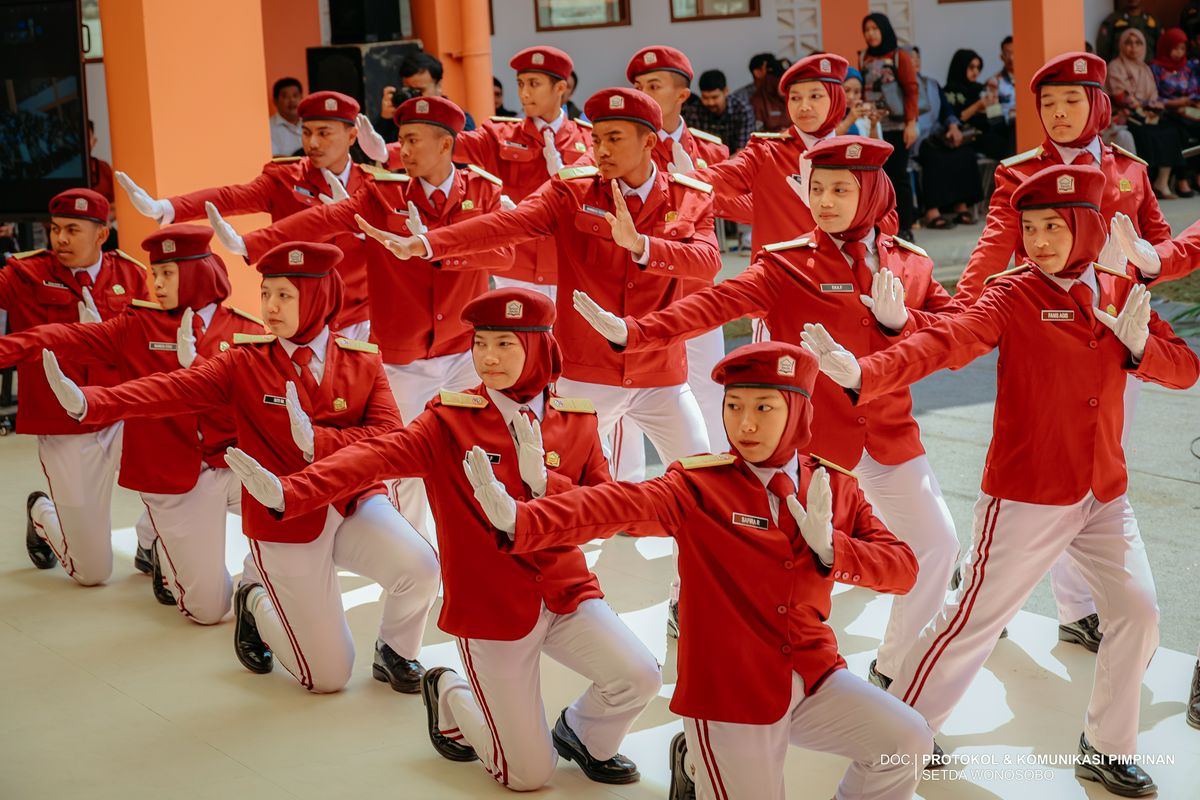 Seremoni MPLS Sekolah Rakyat Terintegrasi 1 Kabupaten Wonosobo