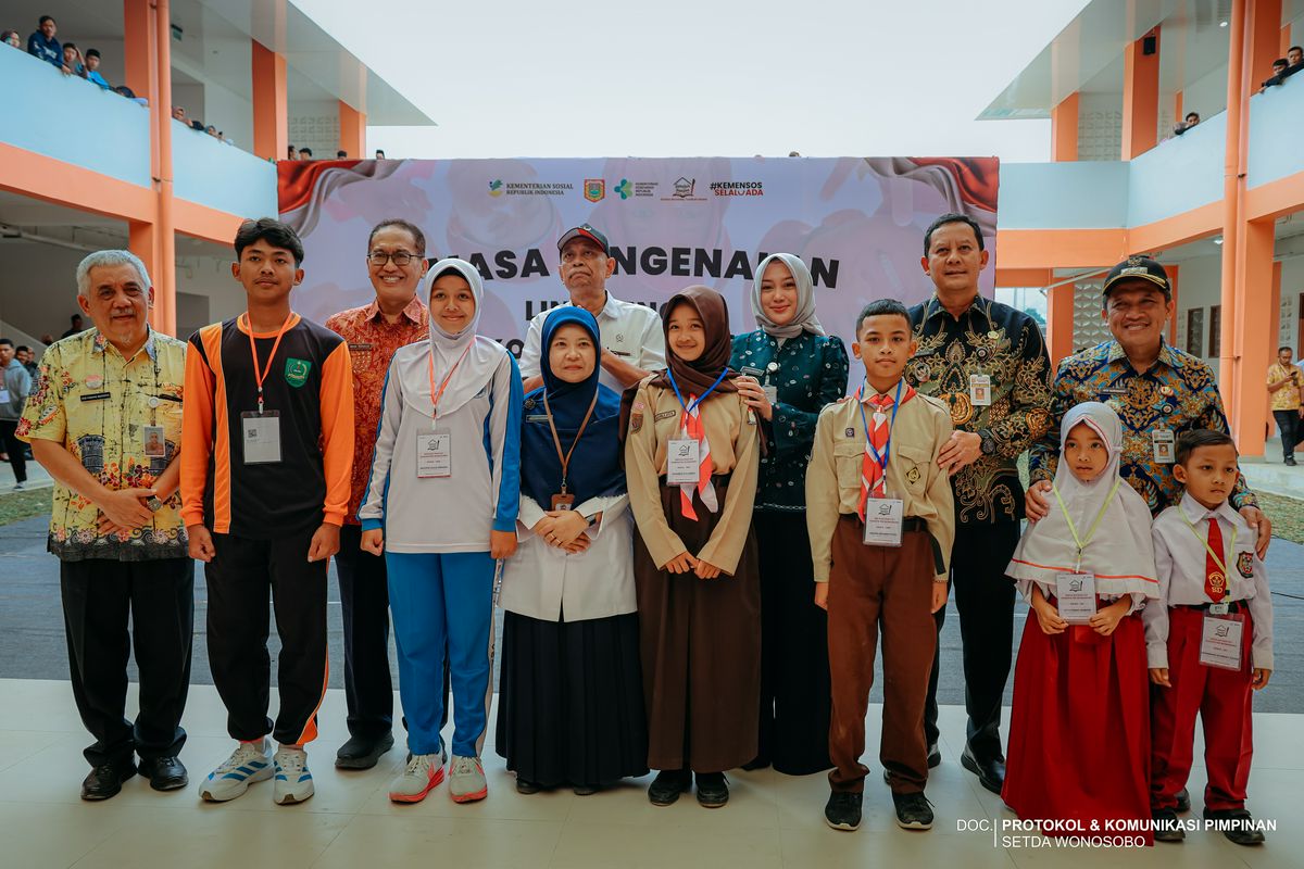 Seremoni MPLS Sekolah Rakyat Terintegrasi 1 Kabupaten Wonosobo
