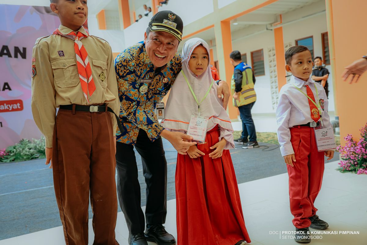 Seremoni MPLS Sekolah Rakyat Terintegrasi 1 Kabupaten Wonosobo