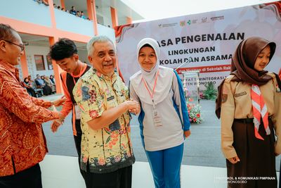 Seremoni MPLS Sekolah Rakyat Terintegrasi 1 Kabupaten Wonosobo