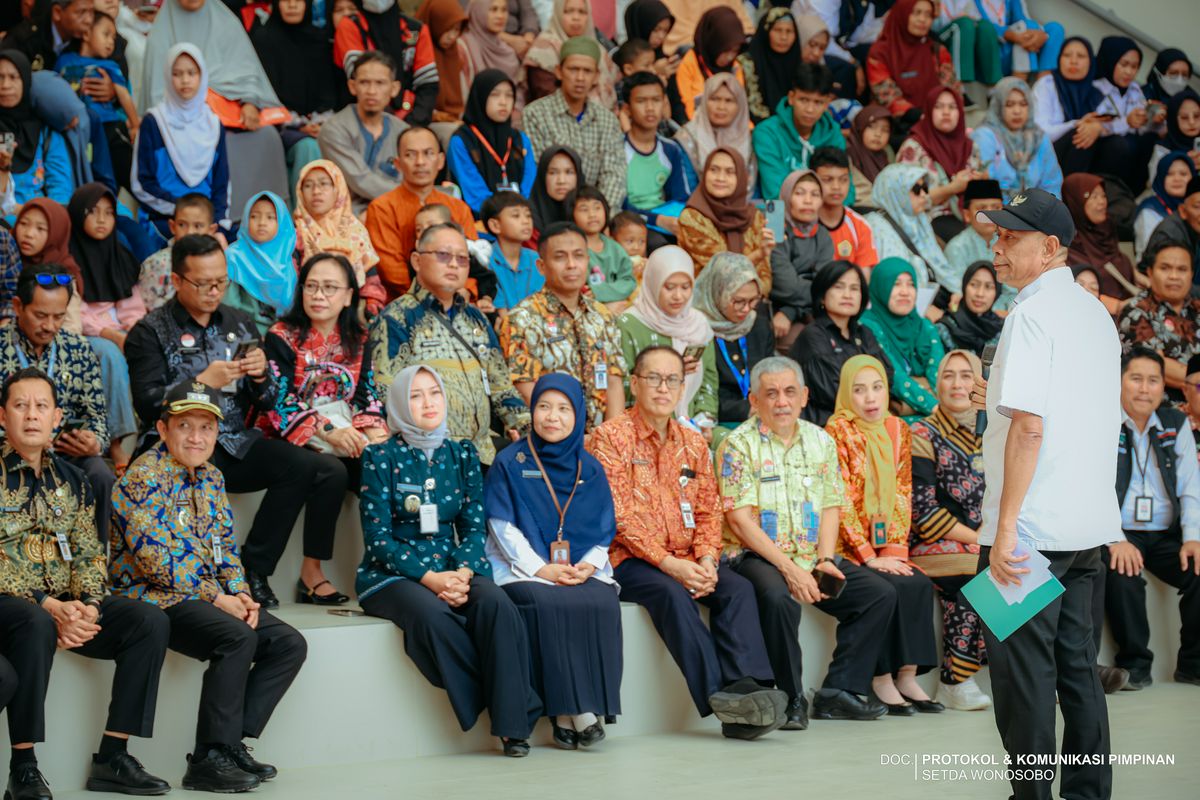 Seremoni MPLS Sekolah Rakyat Terintegrasi 1 Kabupaten Wonosobo