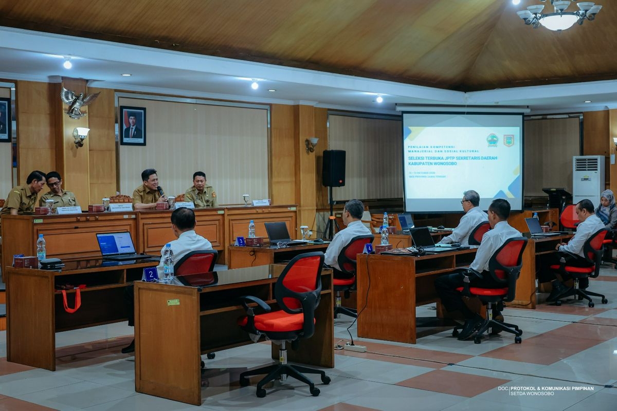 Seleksi Terbuka JPTP Sekretaris Daerah Kabupaten Wonosobo