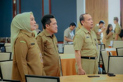 Rapat Koordinasi Dan Evaluasi Progres Pelaksanaan Tahapan Pemilihan Kepala Desa Serentak Kabupaten Wonosobo