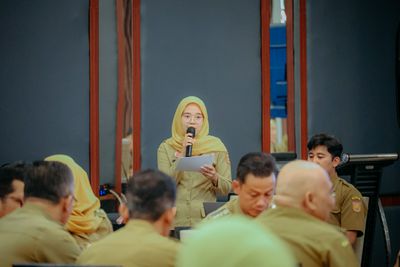 Rapat Koordinasi Dan Evaluasi Progres Pelaksanaan Tahapan Pemilihan Kepala Desa Serentak Kabupaten Wonosobo
