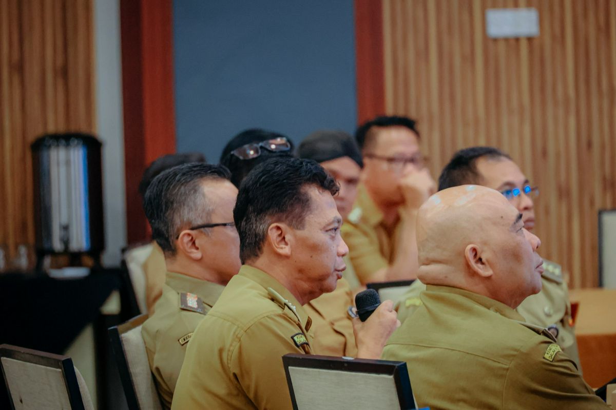 Rapat Koordinasi Dan Evaluasi Progres Pelaksanaan Tahapan Pemilihan Kepala Desa Serentak Kabupaten Wonosobo