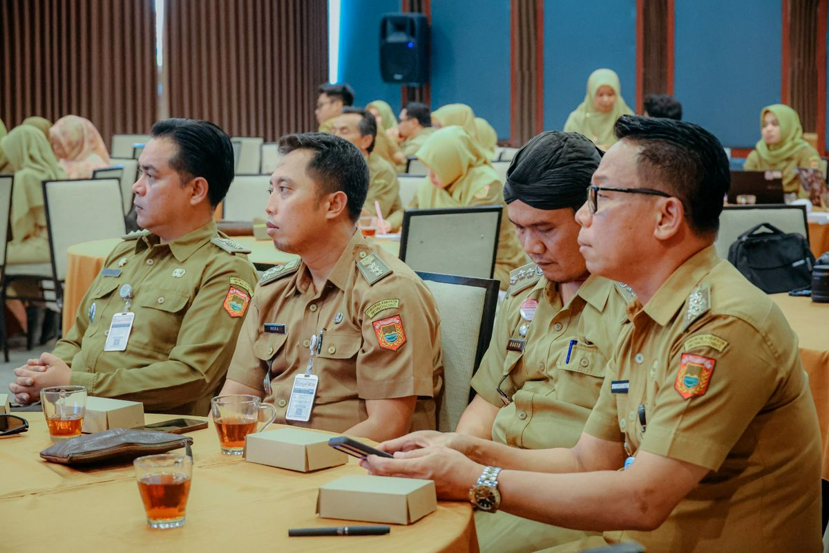 Rapat Koordinasi Dan Evaluasi Progres Pelaksanaan Tahapan Pemilihan Kepala Desa Serentak Kabupaten Wonosobo