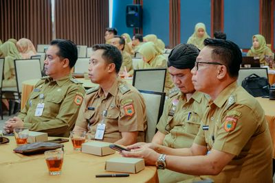 Rapat Koordinasi Dan Evaluasi Progres Pelaksanaan Tahapan Pemilihan Kepala Desa Serentak Kabupaten Wonosobo