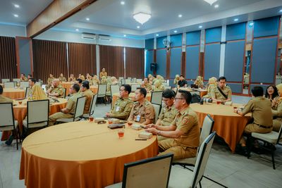 Rapat Koordinasi Dan Evaluasi Progres Pelaksanaan Tahapan Pemilihan Kepala Desa Serentak Kabupaten Wonosobo