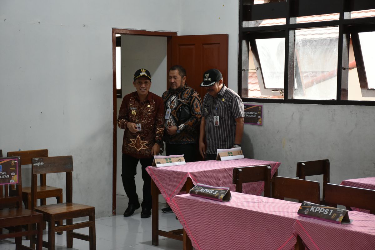 Pemantauan kesiapan pelaksanaan pemungutan suara pemilihan Kepala Daerah Tahun 2024