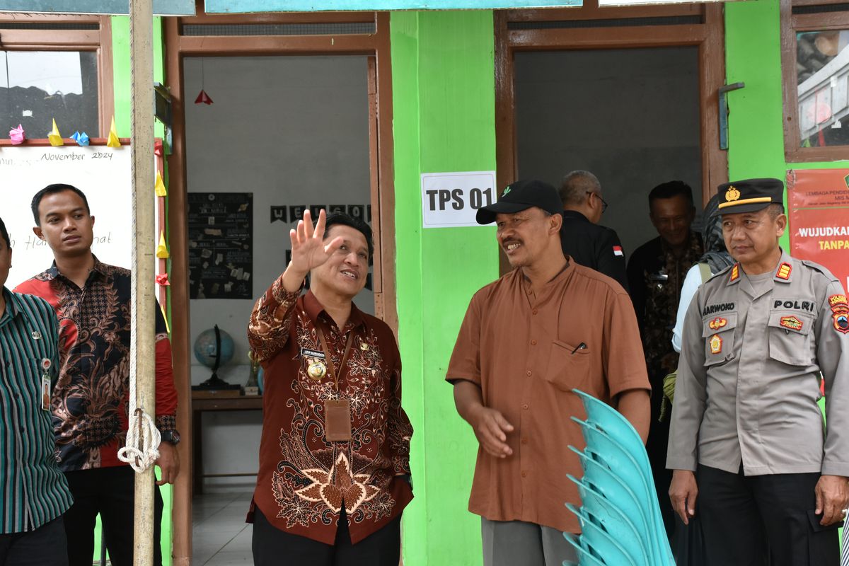 Pemantauan kesiapan pelaksanaan pemungutan suara pemilihan Kepala Daerah Tahun 2024