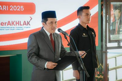 PELANTIKAN DAN PENGAMBILAN SUMPAH JANJI PEJABAT MANAJERIAL, FUNGSIONAL, DAN KEPALA SEKOLAH OLEH BUPATI WONOSOBO