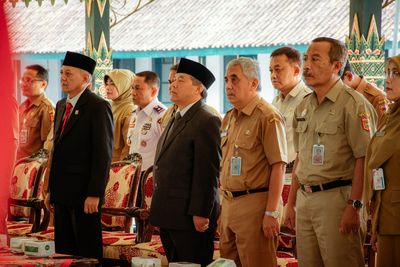PELANTIKAN DAN PENGAMBILAN SUMPAH JANJI PEJABAT MANAJERIAL, FUNGSIONAL, DAN KEPALA SEKOLAH OLEH BUPATI WONOSOBO