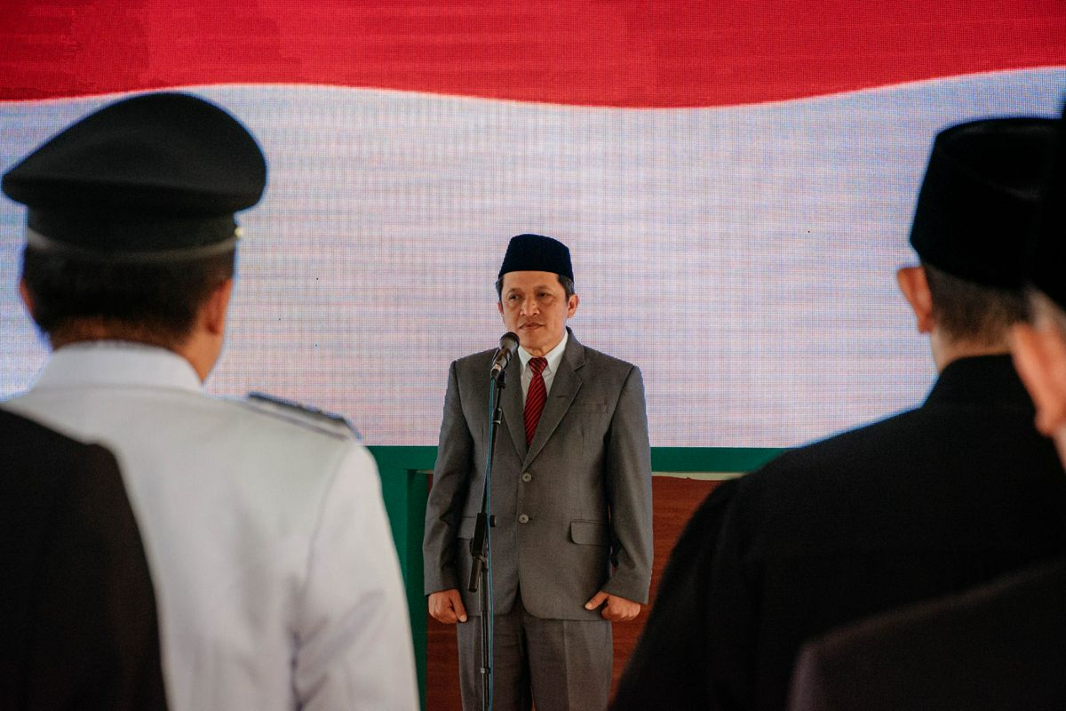 PELANTIKAN DAN PENGAMBILAN SUMPAH JANJI PEJABAT MANAJERIAL, FUNGSIONAL, DAN KEPALA SEKOLAH OLEH BUPATI WONOSOBO