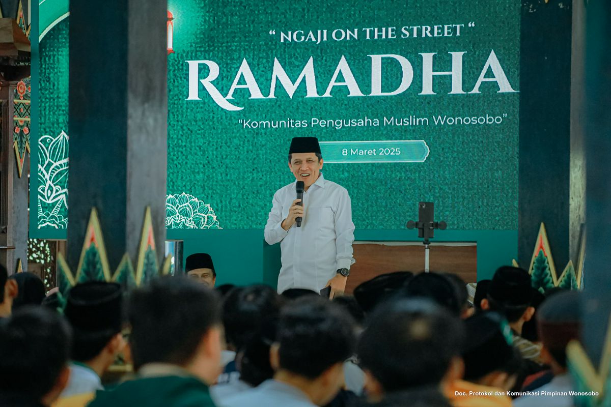 Ngaji on The Street dengan Komunitas Pengusaha Muslim Wonosobo