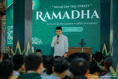 Ngaji on The Street dengan Komunitas Pengusaha Muslim Wonosobo
