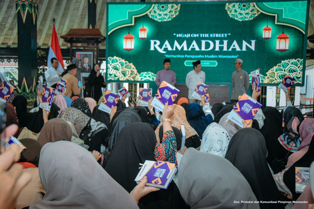 Ngaji on The Street dengan Komunitas Pengusaha Muslim Wonosobo