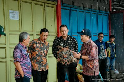 Wakil Bupati dan Sekda Wonosobo Tinjau Kesiapan Jalan Menjelang Hari Raya Idulfitri 1446 H