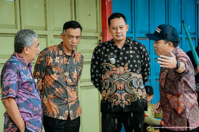 Wakil Bupati dan Sekda Wonosobo Tinjau Kesiapan Jalan Menjelang Hari Raya Idulfitri 1446 H