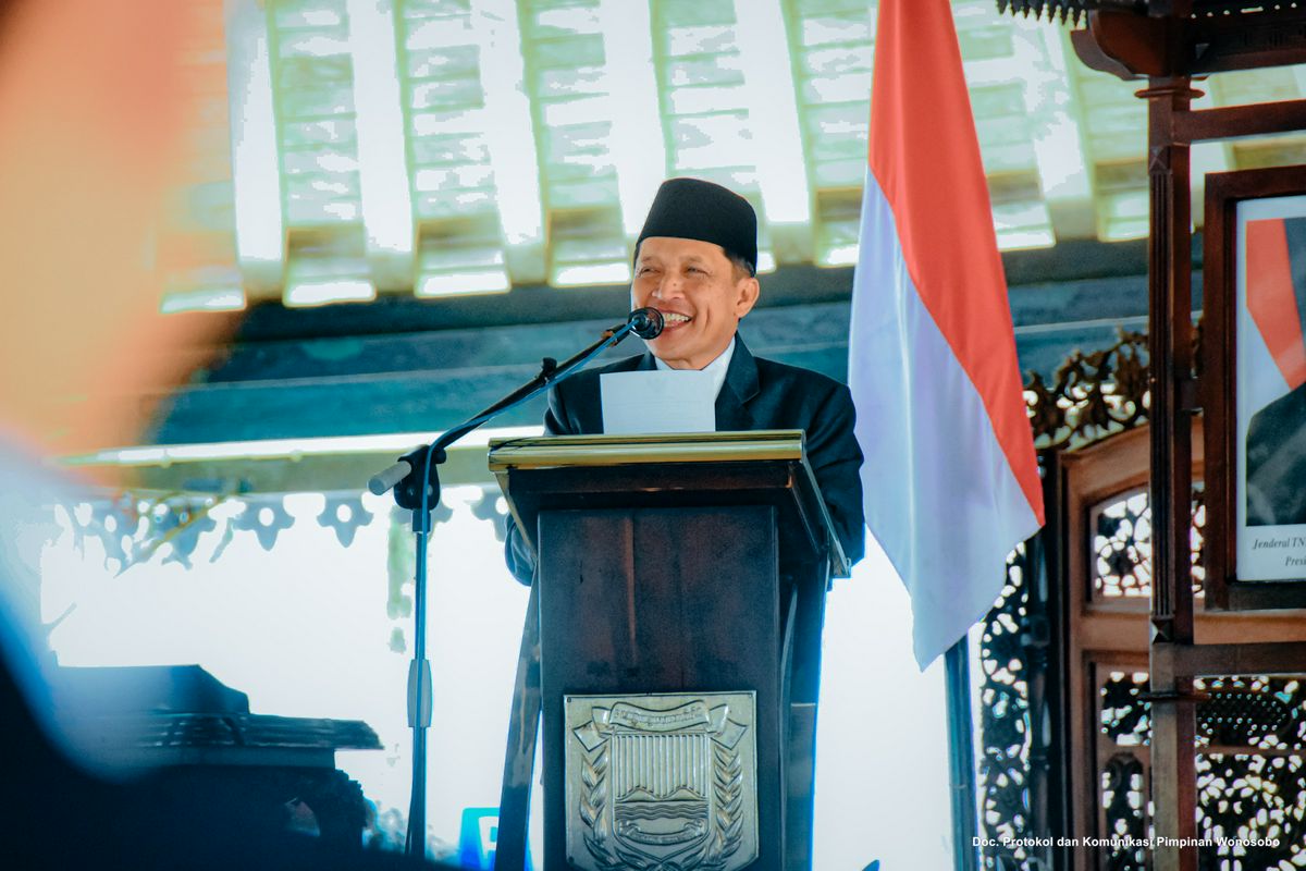 Pelantikan dan Pengambilan Sumpah Janji Kepala Sekolah SD dan SMP di Lingkungan Pemkab Wonosobo