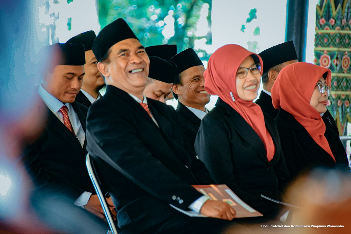 Pelantikan dan Pengambilan Sumpah Janji Kepala Sekolah SD dan SMP di Lingkungan Pemkab Wonosobo