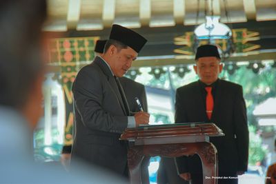 Pelantikan dan Pengambilan Sumpah Janji Kepala Sekolah SD dan SMP di Lingkungan Pemkab Wonosobo