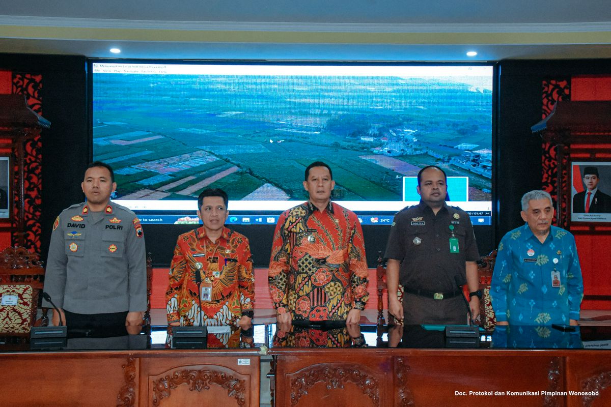 Rapat High level meeting menghadapi Hari Raya Idul Fitri 1446 H
