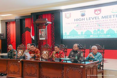 Rapat High level meeting menghadapi Hari Raya Idul Fitri 1446 H