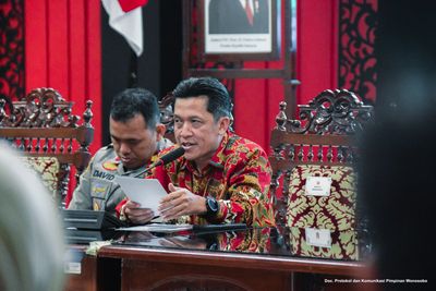 Rapat High level meeting menghadapi Hari Raya Idul Fitri 1446 H