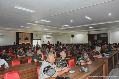 Rapat High level meeting menghadapi Hari Raya Idul Fitri 1446 H