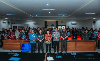 Rapat High level meeting menghadapi Hari Raya Idul Fitri 1446 H