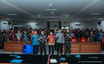 Rapat High level meeting menghadapi Hari Raya Idul Fitri 1446 H