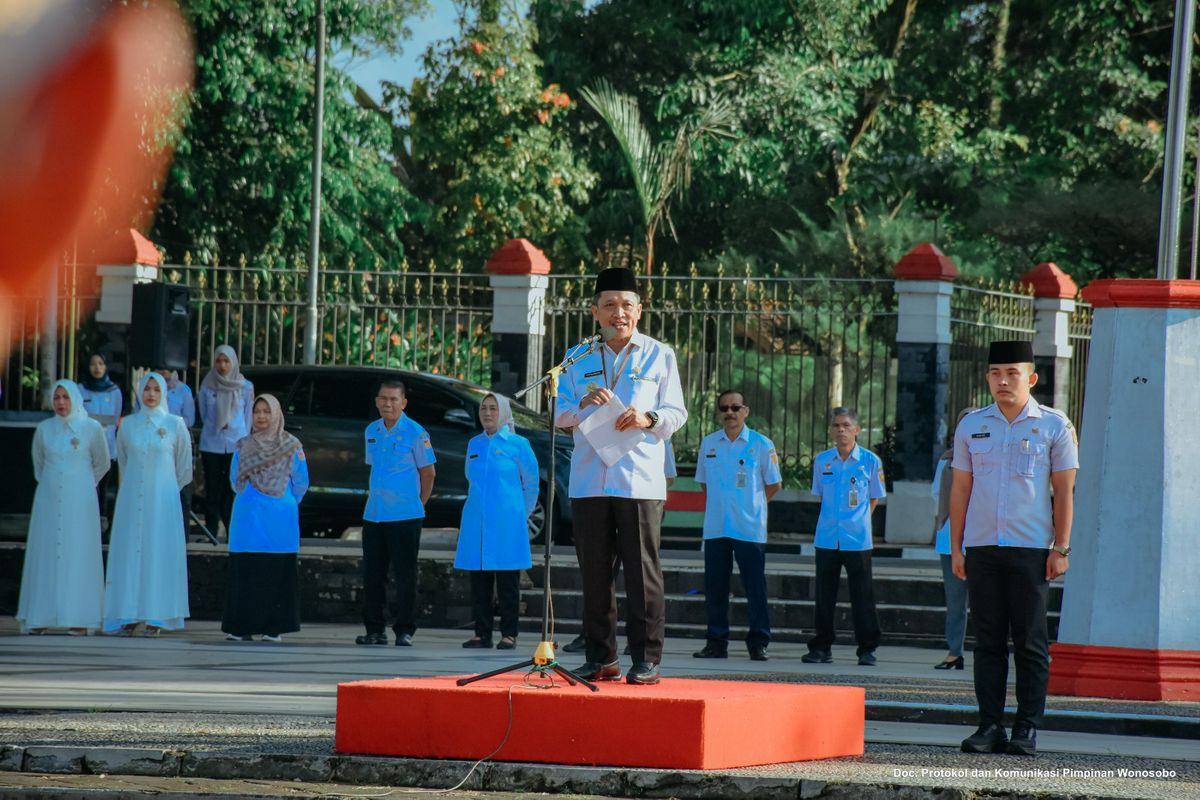 Apel ASN Pemkab Wonosobo dan Halal Bihalal Idulfitri 1446 H