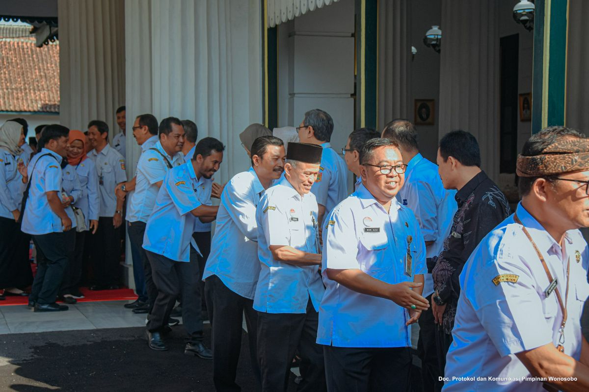 Apel ASN Pemkab Wonosobo dan Halal Bihalal Idulfitri 1446 H