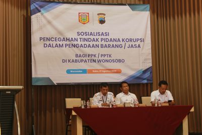 Sosialisasi Pencegahan Tindak Pidana Korupsi (Tipikor) dalam Pengadaan Barang Jasa Pemerintah