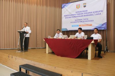 Sosialisasi Pencegahan Tindak Pidana Korupsi (Tipikor) dalam Pengadaan Barang Jasa Pemerintah