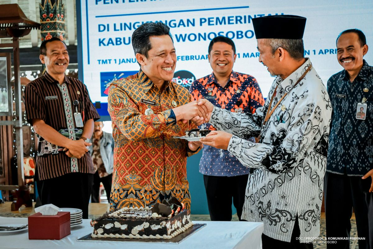 Penyerahan SK Pensiun Periode Januari - April Tahun 2026