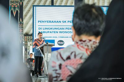 Penyerahan SK Pensiun Periode Januari - April Tahun 2026