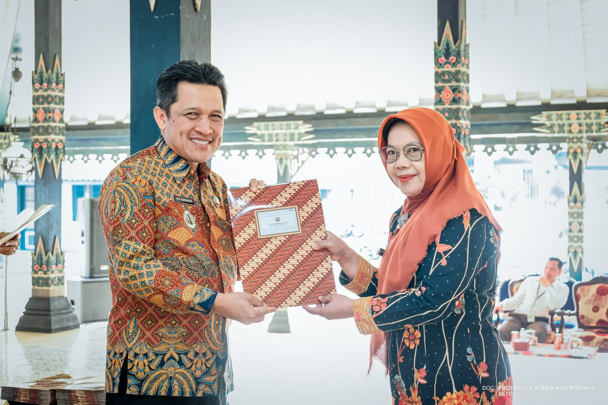 Penyerahan SK Pensiun Periode Januari - April Tahun 2026