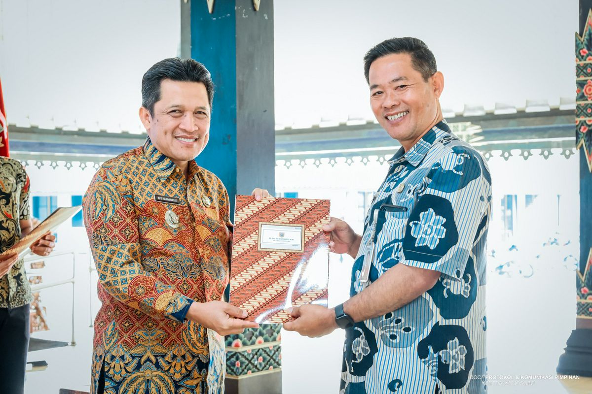 Penyerahan SK Pensiun Periode Januari - April Tahun 2026