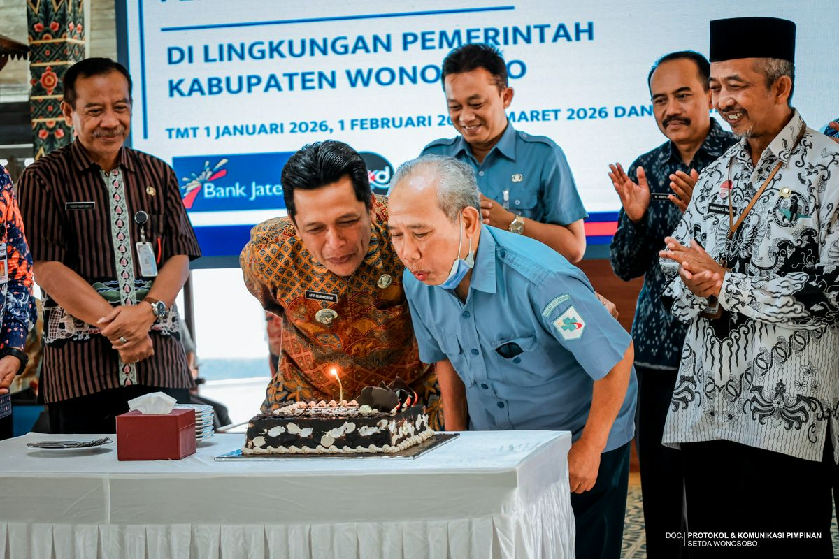 Penyerahan SK Pensiun Periode Januari - April Tahun 2026