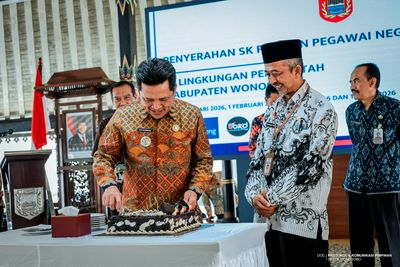 Penyerahan SK Pensiun Periode Januari - April Tahun 2026