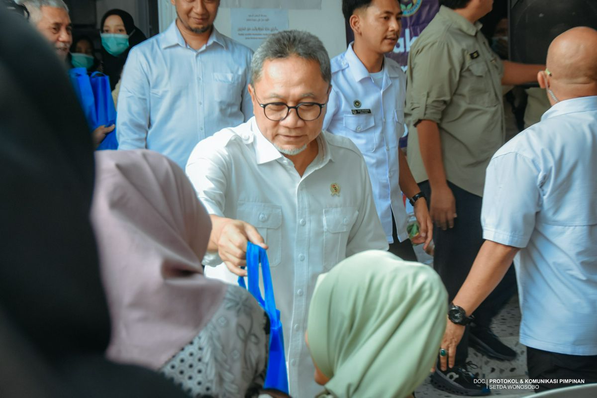 Kunjungan Kerja Mentri Koordinator Bidang Pangan