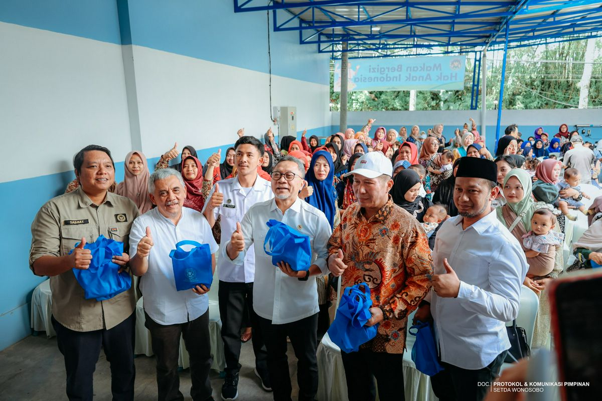 Kunjungan Kerja Mentri Koordinator Bidang Pangan